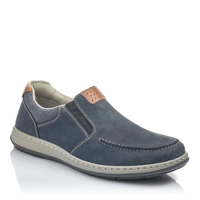 Flaneur style mocassin pour homme RIEKER 17360 15 Jolan